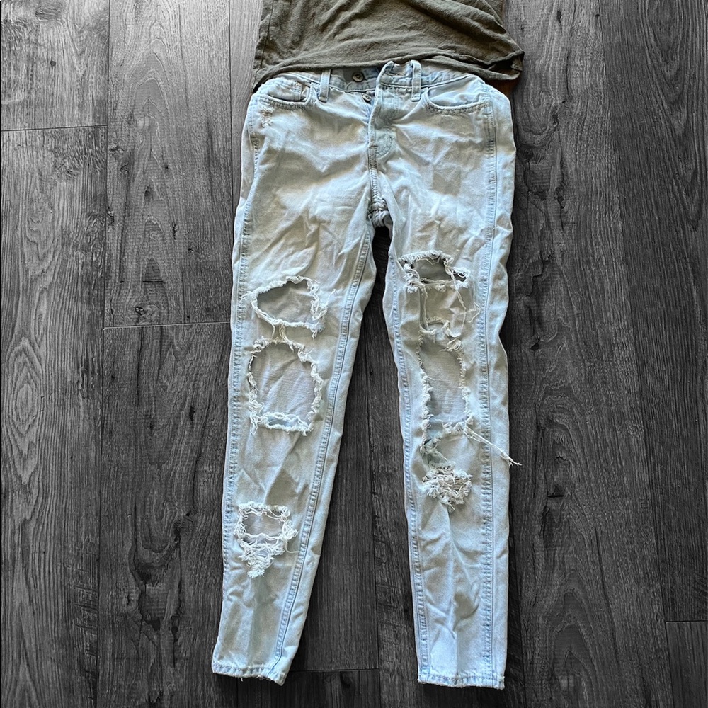 Hollister Size double 00 boyfriend jeans